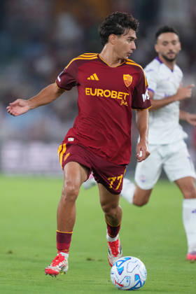 Roma™s Emanuele Lulli during the Serie A EniLive soccer match between Roma and Fiorentina at the Rome s Olympic stadium, Italy - Monday August 24, 2026 - Soccer ( Photo by Alfredo Falcone LaPresse )  Copyright: xAlfredoxFalcone LaPressex