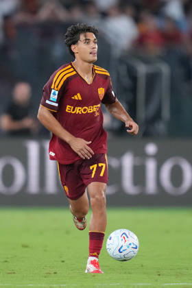 Roma™s Emanuele Lulli during the Serie A EniLive soccer match between Roma and Fiorentina at the Rome s Olympic stadium, Italy - Monday August 24, 2026 - Soccer ( Photo by Alfredo Falcone LaPresse )  Copyright: xAlfredoxFalcone LaPressex