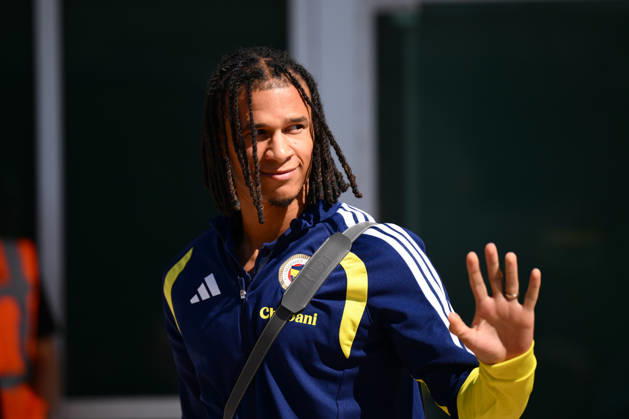 Fenerbahce arrives in Lyon LYON, FRANCE - AUGUST 25: Fenerbahce player Nathan Ake arrives in Lyon with the team ahead of their UEFA Champions League play-off second-leg match against French side Olympique Lyon on August 26, 2026, in Lyon, France. Arif Hudaverdi Yaman Anadolu Lyon France. Editorial use only. Please get in touch for any other usage.  Copyright: x2026xAnadoluxArifxHudaverdixYamanx