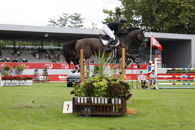Gijon International Show Jumping Competition -CSI2* - August 25, 2026 Luis Mateos Beraldez rides on Espoir de Chenee during the Faults & Times Jumping CSI 2* at Las Mestas on August 25, 2026 in Gijon, Spain Gijon Asturias Spain  Copyright: xDavidxFernandezx originalFilename:fern__ndez-gijonint260825_npFL5.jpg
