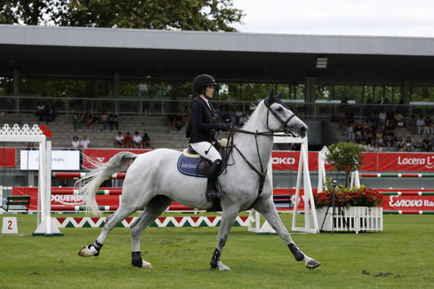 Gijon International Show Jumping Competition -CSI2* - August 25, 2026 Olivia Alvarez Garcia rides on Everest CR during the Faults & Times Jumping CSI 2* at Las Mestas on August 25, 2026 in Gijon, Spain Gijon Asturias Spain  Copyright: xDavidxFernandezx originalFilename:fern__ndez-gijonint260825_npHY5.jpg