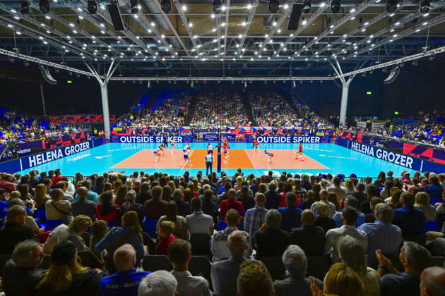 The Women s European Volleyball Championships Group B match Czech Republic vs Ukraine, on August 25, 2026, in Brno, Czech Republic. (CTKxPhoto VaclavxSalek) CTKPhotoP2026082505969  CTKPhotoP2026082505969