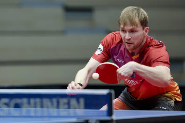 Benedikt Duda (TTC Schwalbe Bergneustadt) kontrolliert den Ball waehrend des Spiels der 1. Tischtennis-Bundesliga der Herren zwischen dem TTC Schwalbe Bergneustadt und dem TTC RhoenSprudel Fulda-Maberzell, Burstenhalle am 25. August 2026 in Bergneustadt, Deutschland. (Foto von Marco Steinbrenner DeFodi Images) +++ Benedikt Duda (TTC Schwalbe Bergneustadt) controls the ball during the 1st Men s Table tennis, Tischtennis Bundesliga match between TTC Schwalbe Bergneustadt and TTC RhoenSprudel Fulda-Maberzell at Burstenhalle on August 25, 2026 in Bergneustadt, Germany. (Photo by Marco Steinbrenner DeFodi Images) (Photo by Marco Steinbrenner DeFodi Images) -
