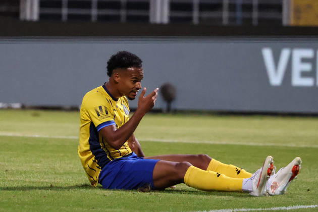Deutschland: Regionalliga Nordost 2026 2027, 6. Spieltag, 1.FC Lokomotive Leipzig - Chemnitzer FC, Bruno-Plache-Stadion (Leipzig): Ayodele Max Adetula (1. FC Lokomotive Leipzig, 11) Frust Copyright: xLucasxWalterx