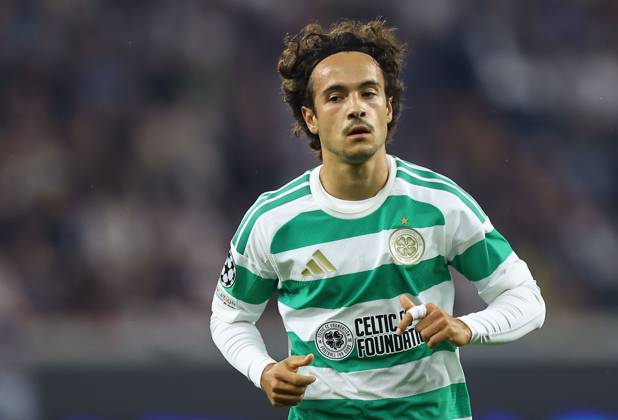 Mika Baur of Celtic LASK v Celtic, UEFA Champions League, Play Off Round, Second Leg, Football, Raiffeisen Arena, Linz, Austria - 25 Aug 2026Linz Raiffeisen Arena United Kingdom  Copyright: xMichaelxZemanek Shutterstockx 17115035do
