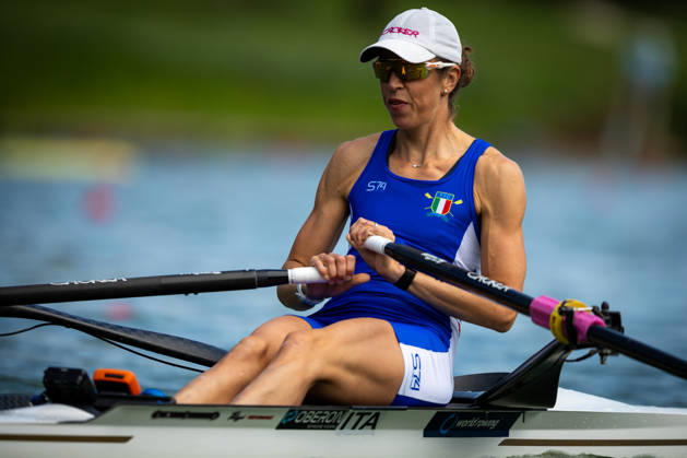 RECORD DATE NOT STATED 26th August 2026; Bosbaan, Amsterdam, Holland, Netherlands; 2026 World Rowing Championships, Day Three; Heat; Italy Womens Single Sculls (W1x) with Anna Sarah Sophie Souwer, former Dutch international rower AnthonyxBenoit