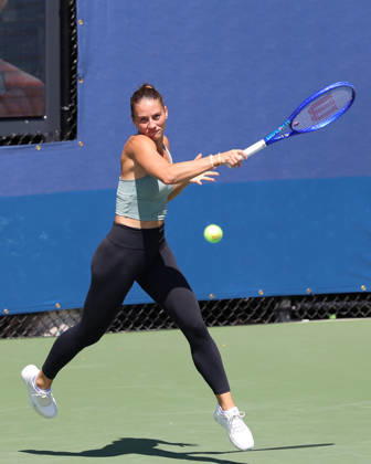 August 26, 2026, New York City, New York, USA: MARTA KOSTYUK of Ukraine during practise session before US Open. New York, USA. New York City USA - ZUMAc278 20260826_zsp_c278_002 Copyright: xMarcinxCholewinskix