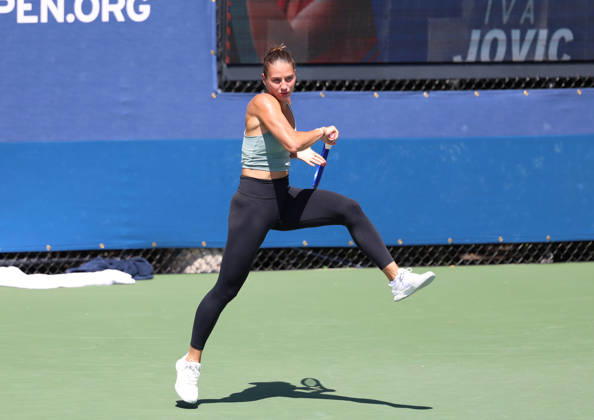 August 26, 2026, New York City, New York, USA: MARTA KOSTYUK of Ukraine during practise session before US Open. New York, USA. New York City USA - ZUMAc278 20260826_zsp_c278_003 Copyright: xMarcinxCholewinskix