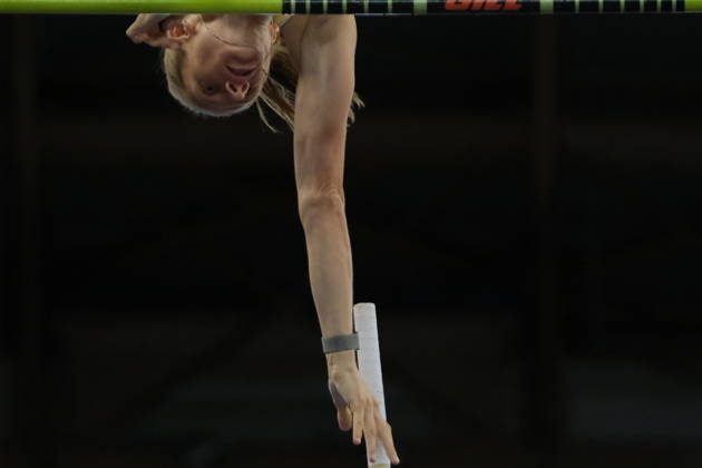 Slovenian pole vaulter Tina Å utej during Weltklasse 2026, the Zurich stage of Diamond League held in Zurich Main Station Dübendorf Dürrbach Zürich Schweiz Copyright: xSergioxBrunettix