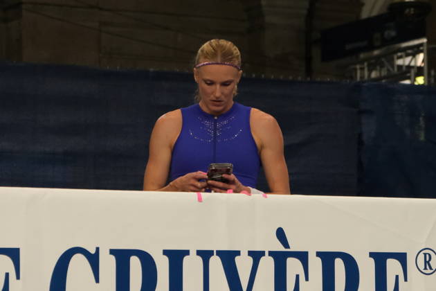 American pole vaulter Sandi Morris during Weltklasse 2026, the Zurich stage of Diamond League held in Zurich Main Station Dübendorf Dürrbach Zürich Schweiz Copyright: xSergioxBrunettix