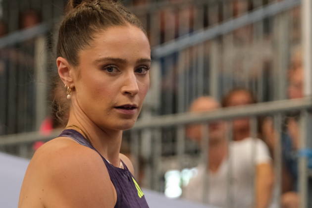 Newzealander pole vaulter Imogen Ayris during Weltklasse 2026, the Zurich stage of Diamond League held in Zurich Main Station Dübendorf Dürrbach Zürich Schweiz Copyright: xSergioxBrunettix