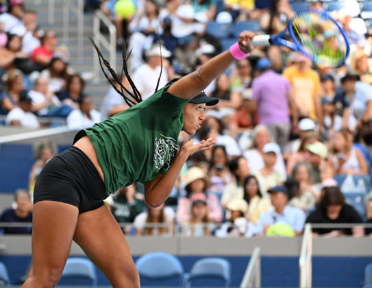 FLUSHING NY- AUGUST 26: Naomi Osaka is seen on the practice court during the 2026 US Open On Arthur Ashe Stadium at the USTA Billie Jean King National Tennis Center on August 26, 2026 in Flushing Queens. Copyright: xmpi04x Copyright: xIMAGO MediaPunchx