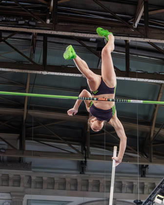 {event, {location}Zürich, Weltklasse_Zürich, Switzerland - 2026 August 26: während dem Weltklasse_Zürich im Hauptbahnhof, Stabhochsprung der Frauen, Weltklasse_Zürich-Zürich, am 26.08.2026, at Hauptbahnhof_Halle in Zürich, Switzerland, AYRIS Imogen (NZL), das Bild fängt den Eindruck und die Stimmung des Moments ein beim Stabhochsprung der Frauen ein. Bild: Kobi Schenkel pics.ch Zürich Hauptbahnhof_Halle Switzerland