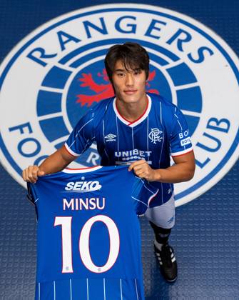 Rangers sign Minsu Kim from Girona on a four year deal. Rangers sign Min Su Kim - The Rangers Training Centre, Glasgow, Lanarkshire, Scotland, UK - 27 Aug 2026Glasgow The Rangers Training Centre Lanarkshire, Scotland United Kingdom EDITORIAL USE ONLY  Copyright: xRangersxFC Shutterstockx 17120243ac