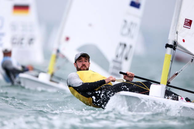 2026 ILCA Laser Men s World Sailing Championships, Dun Laoghaire, Dublin 27 8 2026 Ireland™s Finn Lynch Finn Lynch 27 8 2026  Copyright: xx AC1_4112