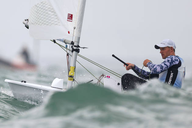 2026 ILCA Laser Men s World Sailing Championships, Dun Laoghaire, Dublin 27 8 2026 Ireland™s Ewan McMahon Ewan McMahon 27 8 2026  Copyright: xx DC1A4378