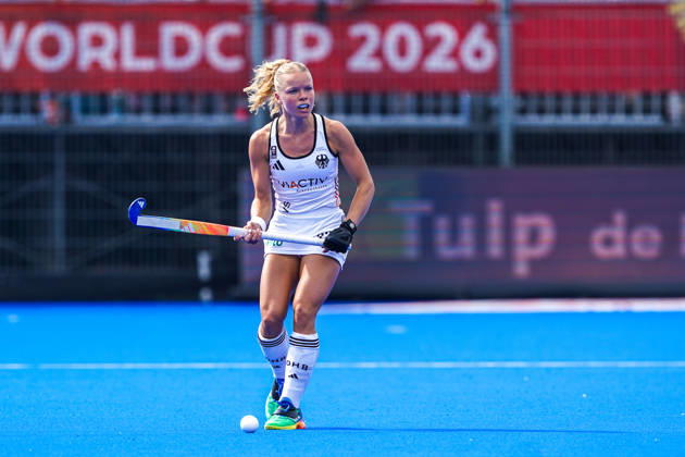 2026-08-27 India v Germany - FIH Hockey World Cup AMSTELVEEN, NETHERLANDS - AUGUST 27: Ishika of India during the FIH Hockey World Cup match between India and Germany at Wagener Stadion on August 27, 2026 in Amstelveen, Netherlands. Amstelveen Wagener Stadion Netherlands Content not available for redistribution in The Netherlands directly or indirectly through any third parties. Copyright: xAndrexWeeningx