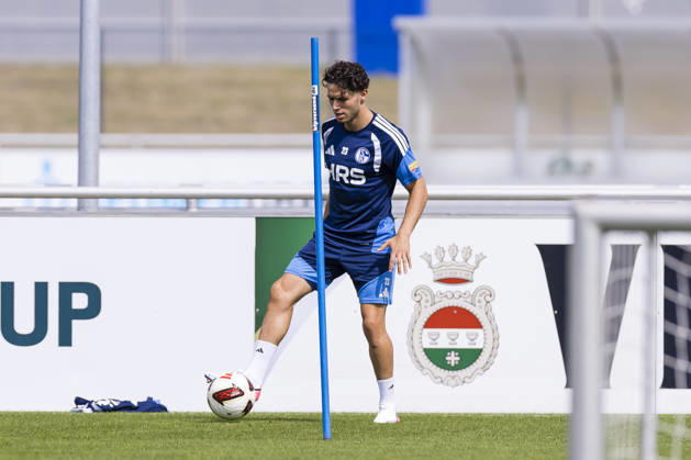 27.08.2026, Fussball, Training des FC Schalke 04. Soufiane El-Faouzi (FC Schalke 04). Gelsenkirchen Trainingsgelände FC Schalke 04 NRW Deutschland xRHR-FOTO YYx Copyright: RHR-FOTOx RHR-FOTO YY
