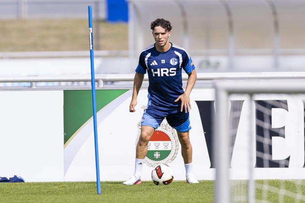 27.08.2026, Fussball, Training des FC Schalke 04. Soufiane El-Faouzi (FC Schalke 04). Gelsenkirchen Trainingsgelände FC Schalke 04 NRW Deutschland xRHR-FOTO YYx Copyright: RHR-FOTOx RHR-FOTO YY