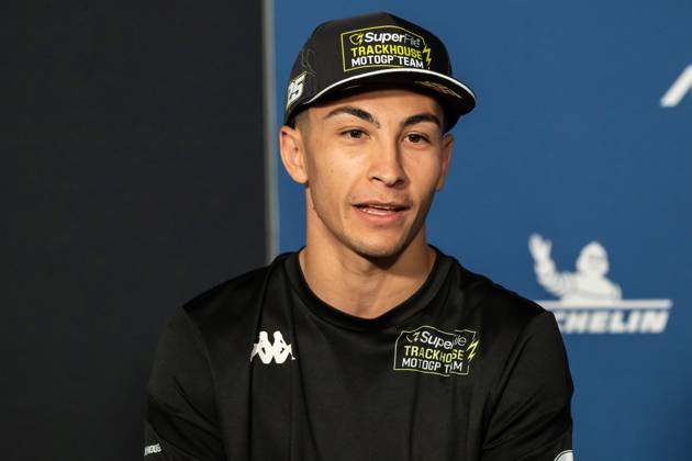 RECORD DATE NOT STATED MotoGP, 13th round of the World Championship, WM, Weltmeisterschaft in Aragon. Aragon (Spain), 27 08 2026 - Raul Fernandez (25), rider for the Superfile Trackhouse MotoGP Team, during the press conference, PK, Pressekonferenz for the 13th round of the MotoGP World Championship, Aragon Grand Prix, Motorland Spain Aragao Spain Copyright: xJoaquimxGalantex