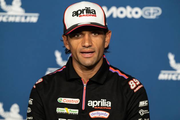 RECORD DATE NOT STATED MotoGP, 13th round of the World Championship, WM, Weltmeisterschaft in Aragon. Aragon (Spain), 08 27 2026 - Jorge Martin (89), Aprilia Racing rider, during a press conference, PK, Pressekonferenz for the 13th round of the MotoGP World Championship, Aragon Grand Prix, Motorland Spain Aragao Spain Copyright: xJoaquimxGalantex