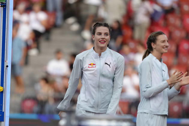 Zürich, Switzerland - August 27: Yaroslava Mahuchikh (UKR) compete in the High Jump Women during the Wanda Diamond League Weltklasse Zürich at Stadion Letzigrund on August 27, 2026 in Zürich, Switzerland. Copyright: xKjetilxWaberx xSPPx Sportspressphoto_SPR217079