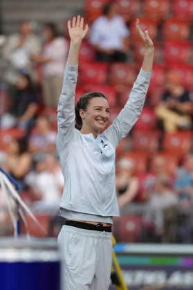 Zürich, Switzerland - August 27: Nicola Olyslagers (AUS) competes in the High Jump Women during the Wanda Diamond League Weltklasse Zürich at Stadion Letzigrund on August 27, 2026 in Zürich, Switzerland. Copyright: xKjetilxWaberx xSPPx Sportspressphoto_SPR217081