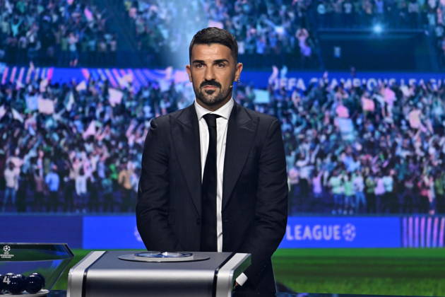 UEFA Champions League 2026 27 league phase draw in Monaco MONACO - AUGUST 27: David Villa is seen during the draw ceremony for the league phase of the 2026-2027 UEFA Champions League football tournament at the Grimaldi Forum in the Principality of Monaco on August 27, 2026. Mustafa Yalcin Anadolu Monaco Monaco. Editorial use only. Please get in touch for any other usage. Copyright: x2026xAnadoluxMustafaxYalcinx