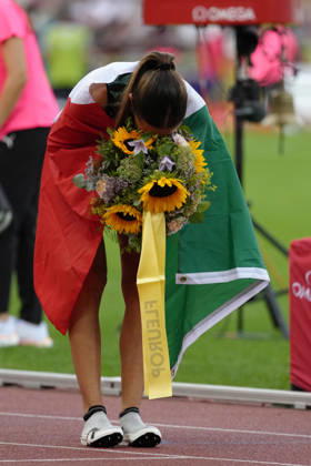 Zürich, Switzerland - August 27: Ludovica Cavalli (ITA) after winning in the 1500m Women during the Wanda Diamond League Weltklasse Zürich at Stadion Letzigrund on August 27, 2026 in Zürich, Switzerland. Copyright: xKjetilxWaberx xSPPx Sportspressphoto_SPR217144