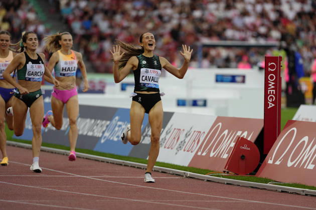 Zürich, Switzerland - August 27: Ludovica Cavalli (ITA), Marta Garcia (ESP) and Weronika Lizakowska (POL) compete in the 1500m Women during the Wanda Diamond League Weltklasse Zürich at Stadion Letzigrund on August 27, 2026 in Zürich, Switzerland. Copyright: xKjetilxWaberx xSPPx Sportspressphoto_SPR217145