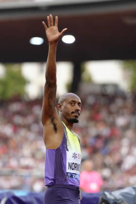 Zürich, Switzerland - August 27: Vernon Norwood (USA) competes in the 400m Men during the Wanda Diamond League Weltklasse Zürich at Stadion Letzigrund on August 27, 2026 in Zürich, Switzerland. Copyright: xKjetilxWaberx xSPPx Sportspressphoto_SPR217156