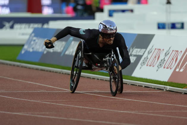 Zürich, Switzerland - August 27: Marcel Hug (SUI) during the Wanda Diamond League Weltklasse Zürich at Stadion Letzigrund on August 27, 2026 in Zürich, Switzerland. Copyright: xKjetilxWaberx xSPPx Sportspressphoto_SPR217190