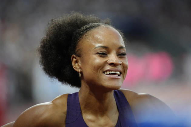 Zürich, Switzerland - August 27: Fatoumata Binta Diallo (POR) competes in the 400m Hurdles Women during the Wanda Diamond League Weltklasse Zürich at Stadion Letzigrund on August 27, 2026 in Zürich, Switzerland. Copyright: xKjetilxWaberx xSPPx Sportspressphoto_SPR217194