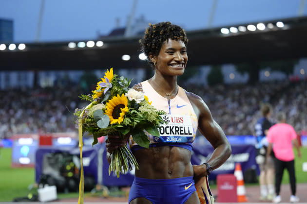 Zürich, Switzerland - August 27: Anna Cockrell (USA) after wining in the 400m Hurdles Women during the Wanda Diamond League Weltklasse Zürich at Stadion Letzigrund on August 27, 2026 in Zürich, Switzerland. Copyright: xKjetilxWaberx xSPPx Sportspressphoto_SPR217197