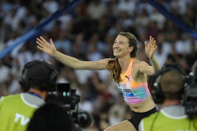 Zürich, Switzerland - August 27: Nicola Olyslagers (AUS) competes in the High Jump Women during the Wanda Diamond League Weltklasse Zürich at Stadion Letzigrund on August 27, 2026 in Zürich, Switzerland. Copyright: xKjetilxWaberx xSPPx Sportspressphoto_SPR217201