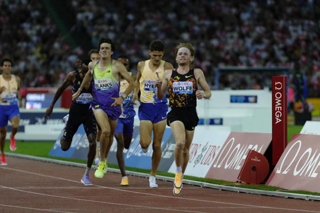 Zürich, Switzerland - August 27: Parker Wolfe (USA) wins in the 3000m Men during the Wanda Diamond League Weltklasse Zürich at Stadion Letzigrund on August 27, 2026 in Zürich, Switzerland. Copyright: xKjetilxWaberx xSPPx Sportspressphoto_SPR217205