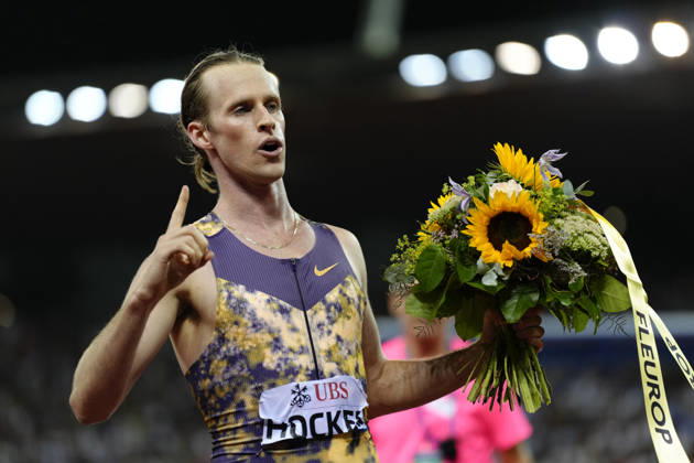 Zürich, Switzerland - August 27: Cole Hocker (USA) competes in the 1500m Men during the Wanda Diamond League Weltklasse Zürich at Stadion Letzigrund on August 27, 2026 in Zürich, Switzerland. Copyright: xKjetilxWaberx xSPPx Sportspressphoto_SPR217291
