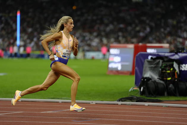 Zürich, Switzerland - August 27: Georgia Hunter Bell (GBR) competes in the 800m Women during the Wanda Diamond League Weltklasse Zürich at Stadion Letzigrund on August 27, 2026 in Zürich, Switzerland. Copyright: xKjetilxWaberx xSPPx Sportspressphoto_SPR217293