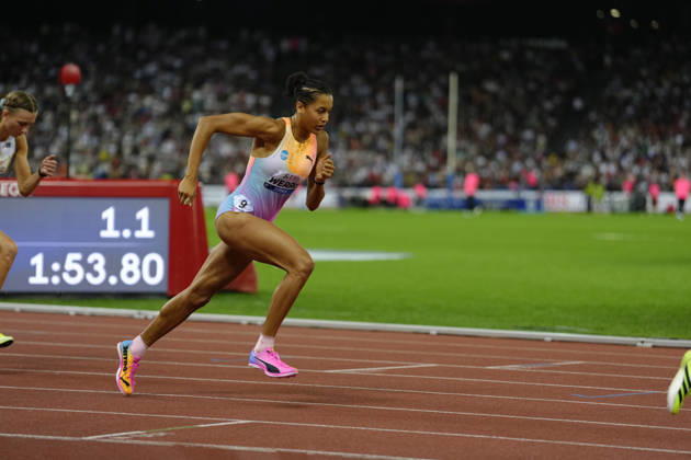Zürich, Switzerland - August 27: Audrey Werro (SUI) competes in the 800m Women during the Wanda Diamond League Weltklasse Zürich at Stadion Letzigrund on August 27, 2026 in Zürich, Switzerland. Copyright: xKjetilxWaberx xSPPx Sportspressphoto_SPR217295