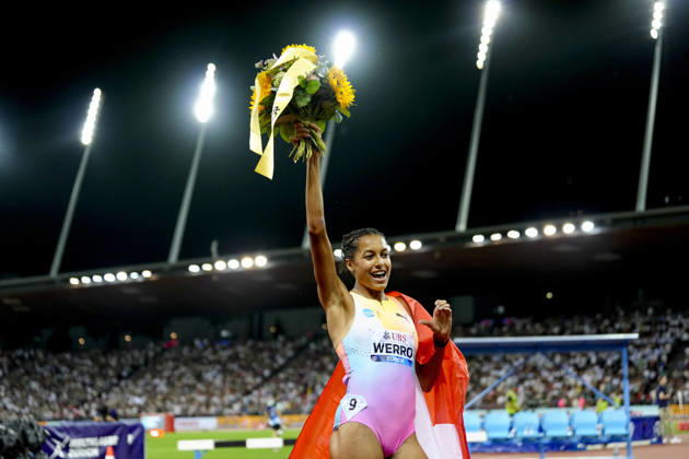 Zürich, Switzerland - August 27: Audrey Werro (SUI) competes in the 800m Women during the Wanda Diamond League Weltklasse Zürich at Stadion Letzigrund on August 27, 2026 in Zürich, Switzerland. Copyright: xKjetilxWaberx xSPPx Sportspressphoto_SPR217302