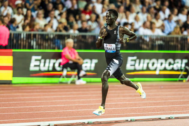 ZÜRICH, SWITZERLAND - AUGUST 27: Dominic Lokinyomo Lobalu of Switzerland (SUI) competes in the 3000 m at Diamond League: Weltklasse Zürich on August 27, 2026 in the Stadion Letzigrund, Zürich, Switzerland. Copyright: xUlfxSchillerx