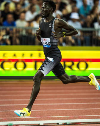 ZÜRICH, SWITZERLAND - AUGUST 27: Dominic Lokinyomo Lobalu of Switzerland (SUI) competes in the 3000 m at Diamond League: Weltklasse Zürich on August 27, 2026 in the Stadion Letzigrund, Zürich, Switzerland. Copyright: xUlfxSchillerx
