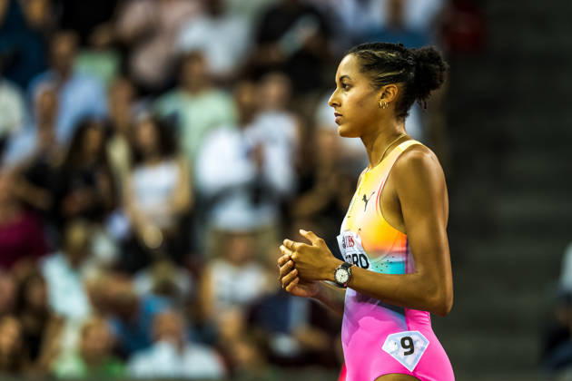 ZÜRICH, SWITZERLAND - AUGUST 27: Audrey Werro of Switzerland (SUI) before the womens 800 m at Diamond League: Weltklasse Zürich on August 27, 2026 in the Stadion Letzigrund, Zürich, Switzerland. Copyright: xUlfxSchillerx