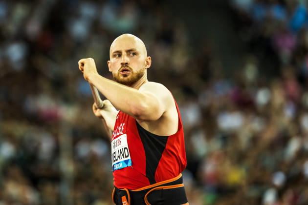 ZÜRICH, SWITZERLAND - AUGUST 27: Simon Wieland of Switzerland (SUI) competes in the javelin throw at Diamond League: Weltklasse Zürich on August 27, 2026 in the Stadion Letzigrund, Zürich, Switzerland. Copyright: xUlfxSchillerx