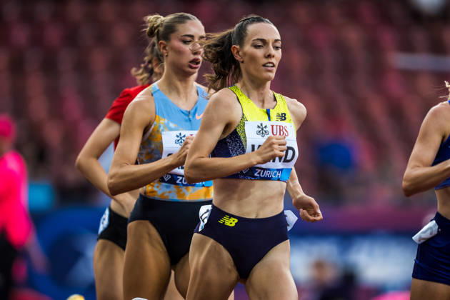 ZÜRICH, SWITZERLAND - AUGUST 27: Joceline Wind of Switzerland (SUI) competes in the womens 1500 m at Diamond League: Weltklasse Zürich on August 27, 2026 in the Stadion Letzigrund, Zürich, Switzerland. Copyright: xUlfxSchillerx