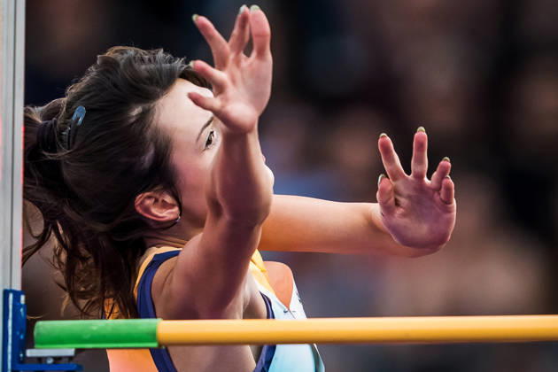 ZÜRICH, SWITZERLAND - AUGUST 27: Angelina Topic of Serbia (SRB) competes in the high jump at Diamond League: Weltklasse Zürich on August 27, 2026 in the Stadion Letzigrund, Zürich, Switzerland. Copyright: xUlfxSchillerx