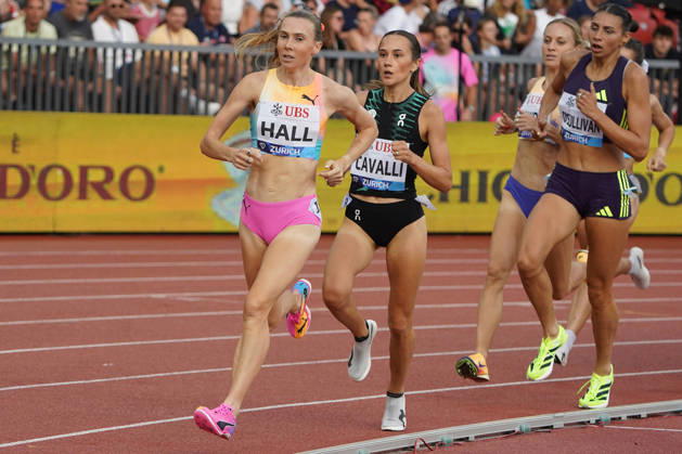 ZÜrich Leichtathletik, athletics, Wanda Diamond League Weltklasse Zürich 2026, 27.08.2026, Letzigrund Stadion Zürich , 1500m Frauen 1500m Women, Linden Hull, Sustralien, Australia, AUS, Ludovica Cavalli, Italien Italy, ITA