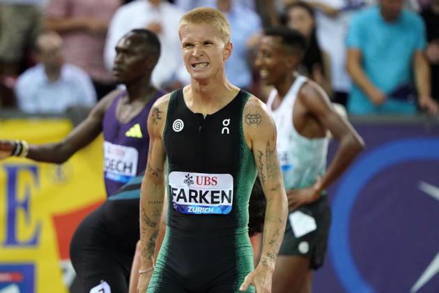 Zürich Leichtathletik, athletics, Wanda Diamond League Weltklasse Zürich 2026, 27.08.2026, Letzigrund Stadion Zürich , 1500m Männer, 1500 Men, Robert Farken Deutschland, GER, Germany ,