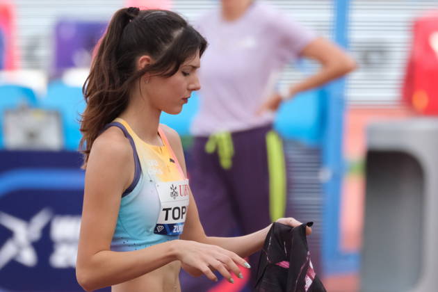 RECORD DATE NOT STATED Serbian high jumper Angelina TopiÄ‡ during Weltklasse 2026, the Zurich stage of Diamond League Copyright: xSergioxBrunettix