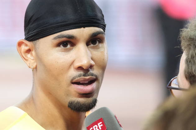RECORD DATE NOT STATED Swiss 110 hürden Jason Joseph during Weltklasse 2026, the Zurich stage of Diamond League Copyright: xSergioxBrunettix